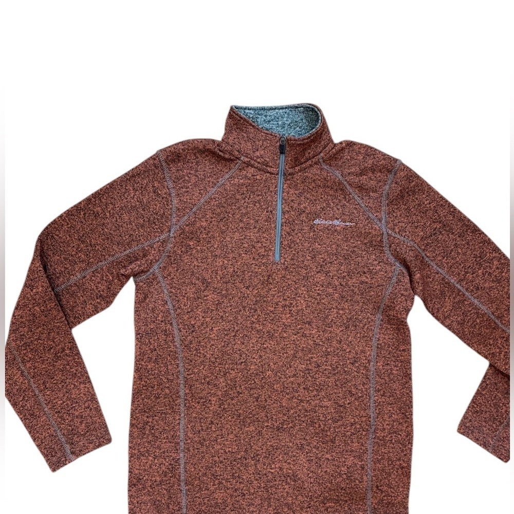 Eddie Bauer Men’s quarter zipped pull over
Size- small
Condition pre owned​